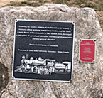 Plaque marks birthplace of Extension