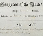 Portion of the Morrill Act