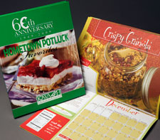 Extension calendar and cookbook