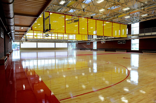 Courts in Rec Services west addition