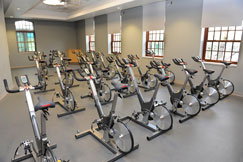 Spin class room