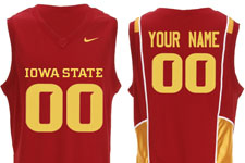 Personalized ISU basketball jersey
