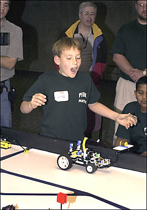 Lego robots competition