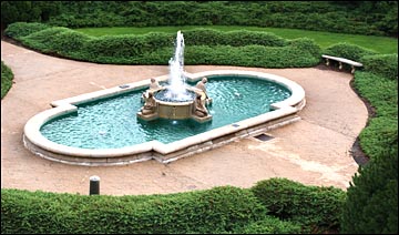 Fountain of Four Seasons in front of the Memorial
Union