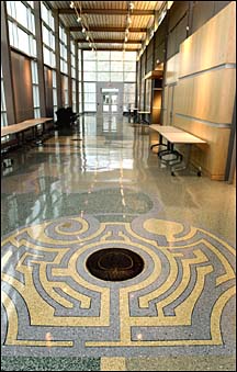 floor design in new 4-H building