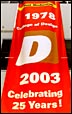 Design 25th anniversary banner