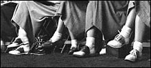 freshman days, 1946, girls saddle
shoes