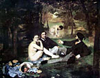Manet's painting of Luncheon on the Grass