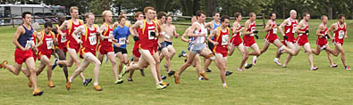 men's cross country competition