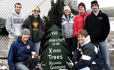 Members of the ISU Forestry Club