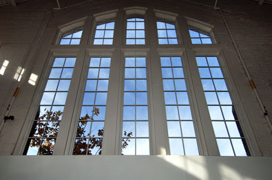 A large window