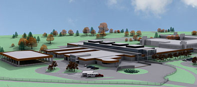 Artist's rendering of new hospital
addition