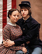Civil War era couple