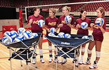 Five volleyball recruits