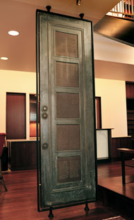 Alumni Center door