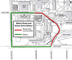 City of Ames road work