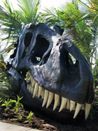 Reiman Gardens dinosaur
