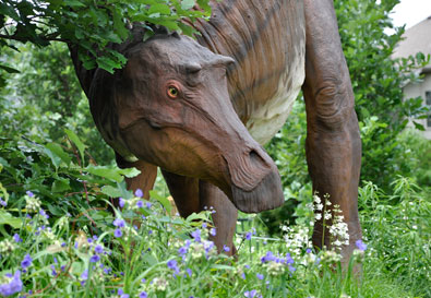 Reiman Gardens dinosaur