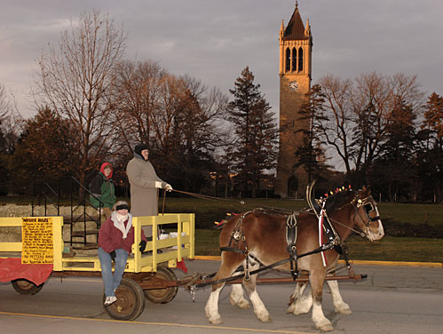 Winterfest wagon ride, 2008