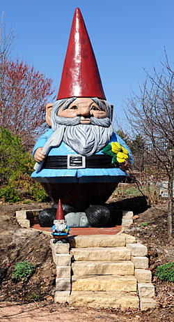 Reiman Gardens gnome