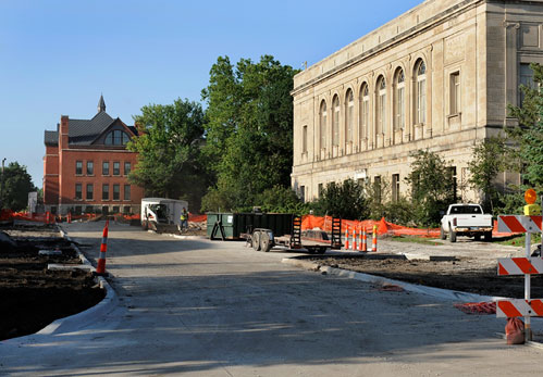 Morrill Road construction