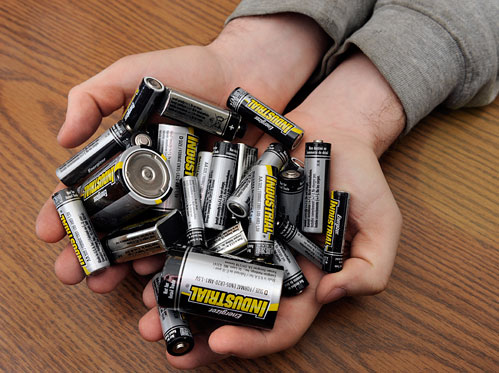 Alkaline
batteries